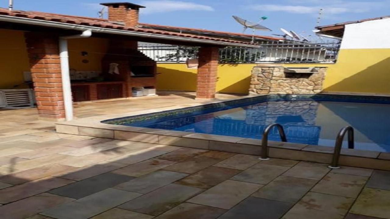 Casa Com Piscina Itanhaem Villa Luaran gambar